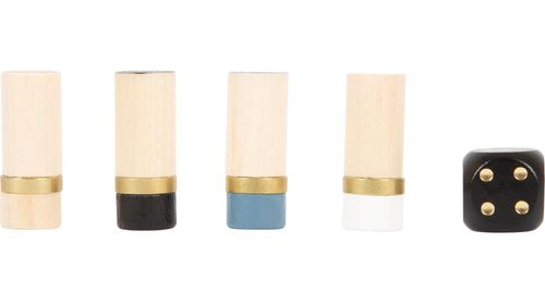 Zestaw gier BARYKADA i HALMA drewno elegancki na Arena.pl