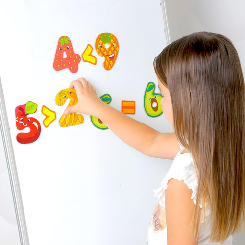 zestaw edukacyjnych magnesów matematycznych cyfry dla dzieci 4031-38 na Arena.pl