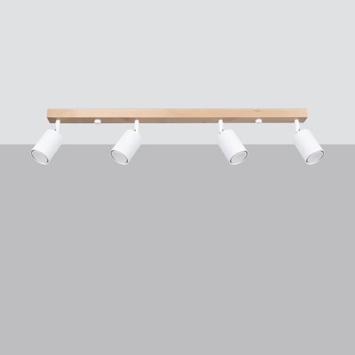 Plafon VERDO 4 biały na Arena.pl