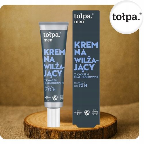 Krem Nawilżający dla Mężczyzn z Kwasem Hialuronowym Łagodzący 40 ml Tołpa na Arena.pl