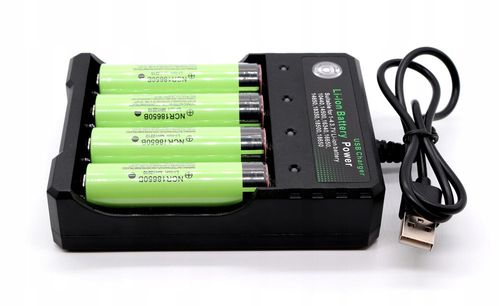Ładowarka procesorowa AA AAA 18650 LR6 LR3 USB na Arena.pl