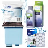 Filtr AL-Clean Do Ekspresu Saeco Philips + Tabletki + Odkamieniacz