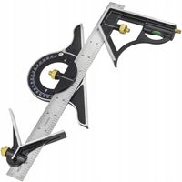 KĄTOMIERZ LINIAŁ PRZYMIAR LIBELKA KĄTOWNIK WIELOFUNKCYJNY 300 MM