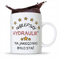 Kubek Prezent Dla Hydraulika Najlepszy Hydraulik Z Nadrukiem Ze Zdjęciem