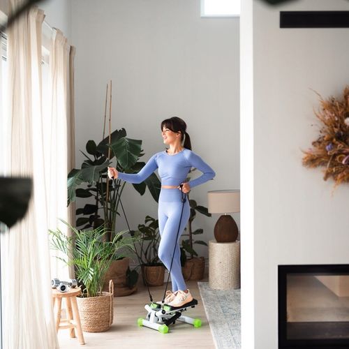 Stepper HMS S3033 Mini skośny z linkami Zielony na Arena.pl