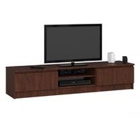 Szafka rtv, NOVA 160x40x33 cm, wenge, mat | TYLETEGOTU