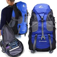 PLECAK 50L TURYSTYCZNY TREKKINGOWY NIEBIESKI GÓRSKI GÓRY WYCIECZKI PODRÓŻNY