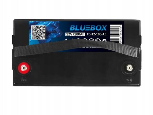 Akumulator żelowy BLUEBOX bezobsługowy UPS 12 Volt 12V 100Ah UPS na Arena.pl