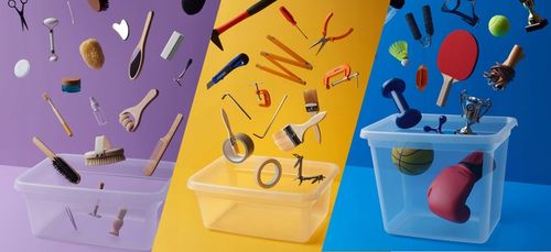 Pojemnik 29 l pod łóżko z pokrywą plastikowy organizer wolny od BPA na Arena.pl