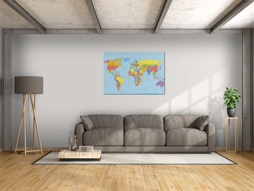Obraz Mapa świata 100x70 PRODUCENT na Arena.pl