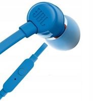 Słuchawki Douszne z Mikrofonem JBL T110 Niebieskie