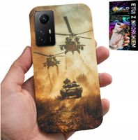 ETUI DO XIAOMI NOTE 12S 4G - HELIKOPTER WOJSKOWY CZOŁG MILITARIA CASE