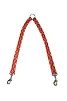 A-071 ROZDZIELACZ DO SMYCZY ROMB 25mm/50cm Kolor - Czerwony