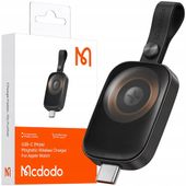 mcdodo ładowarka indukcyjna zegarka usb-c do apple watch 8 9 se ultra pasek