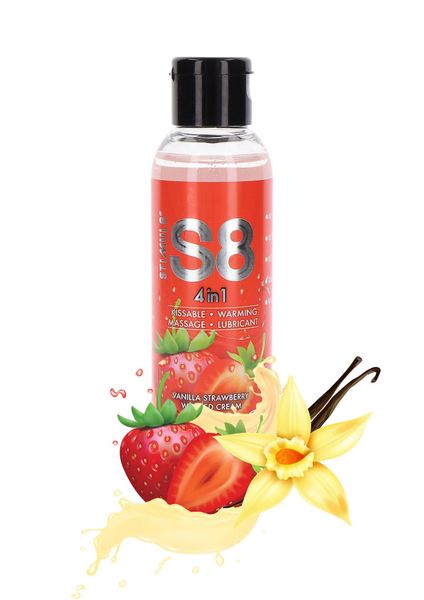 S8 4-in-1 Dessert Lube 125ml Strawberry zdjęcie 1
