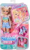 LALKA BARBIE DREAM BESTIES Lalka modowa Malibu na wrotkach
