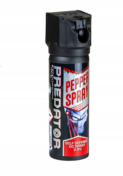 Gaz pieprzowy PREDATOR Strumień 75ml zdjęcie 2