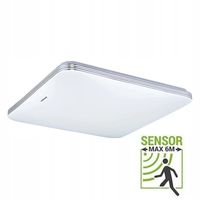 Lampa plafon ADIS D LED SLIM MVS 28W 4000K 03755 z czujnikiem ruchu