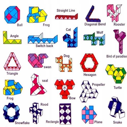 Wąż układanka logiczna Magic Snake CUBE na Arena.pl