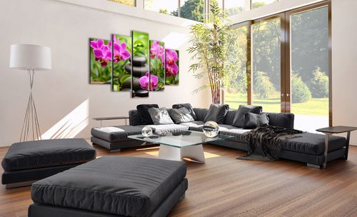 Obraz Na Płótnie - Storczyk Kamień - 150X100 Cm - Ea150X100-2687 na Arena.pl