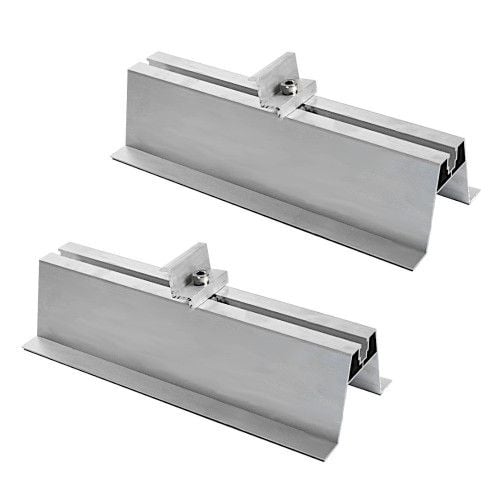 UCHWYTY TRAPEZOWE PANEL SŁONECZNY KOMPLET 2SZT zdjęcie 1