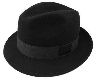 Czarny kapelusz męski G1 Rozmiar kapelusza/cylindra - 59