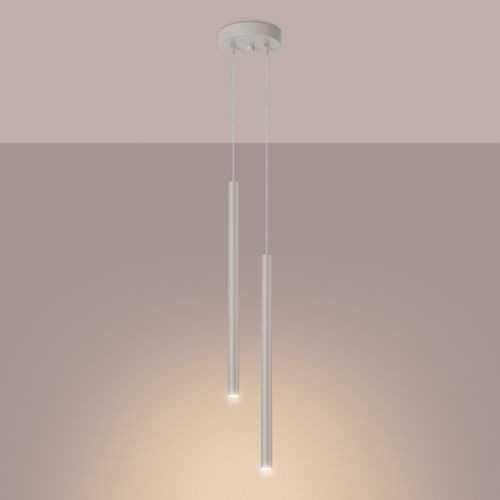 Lampa wisząca PASTELO 2 beżowa na Arena.pl