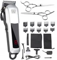 Duży zestaw fryzjera maszynka do strzyżenia włosów