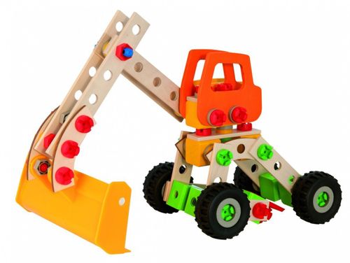 Klocki konstrukcyjne Constructor Koparka, 140 elementów na Arena.pl