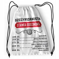 Plecak Sportowy Szkolny Szczypiornisty Worek Torba Z Nadrukiem Ze Zdjęciem