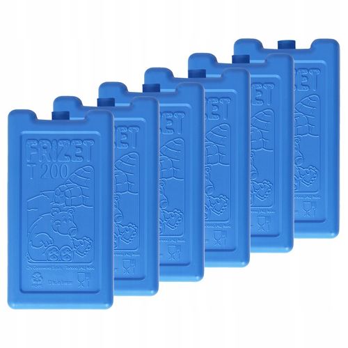 WKŁADY MROŻĄCE DO LODÓWKA TURYSTYCZNA Wkład chłodzący 6x200ml Frizet żelowy na Arena.pl