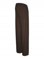 Mamalicious spodnie eleganckie damskie proste 7/8 brązowy rozmiar M