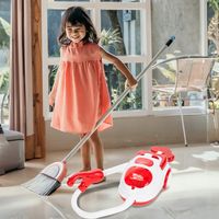 ODKURZACZ NA BATERIE INTERAKTYWNY DO SPRZĄTANIA DLA DZIECI ZABAWKA