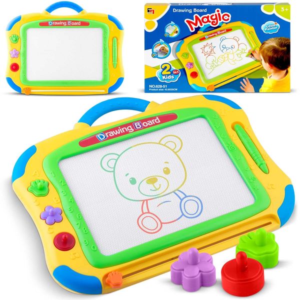Znikopis tablica do rysowania Ricokids - żółty zdjęcie 1