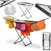 Balkonowa SUSZARKA NA PRANIE koszyczek WIESZACZKI suszarka na bieliznę