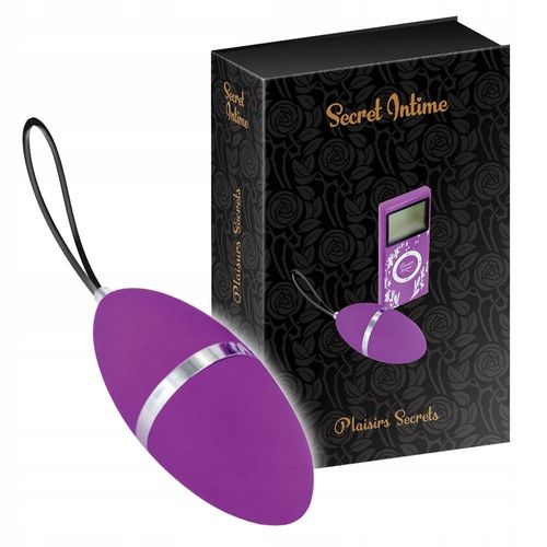 Jajeczko z wibracjami dopochwowe, masażer intymny. Sterowane pilotem LCD na Arena.pl