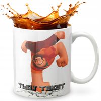 KUBEK 330ml GRAFIKA PREZENT ŚWIĘTA WZÓR - BAJKA RALF RALPH + IMIĘ