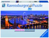 Puzzle Ravensburger 1000 elementów Londyn Nocą Panorama 1000 El