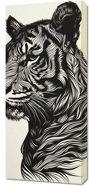 Obraz 40x90cm Tygrysi Gwizd zdjęcie 1