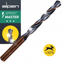 Alpen wiertło do metalu fi 16,5 mm Sprint Master DIN 338 HSS 0062601650100