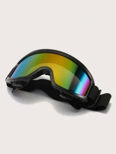 2xGOGLE OKULARY narciarskie na NARTY SNOWBOARD MULTIKOLOR OKULARY ZIMA na Arena.pl