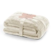 Koc MIC miękki mikrofibra 70x150 beżowy DecoKing