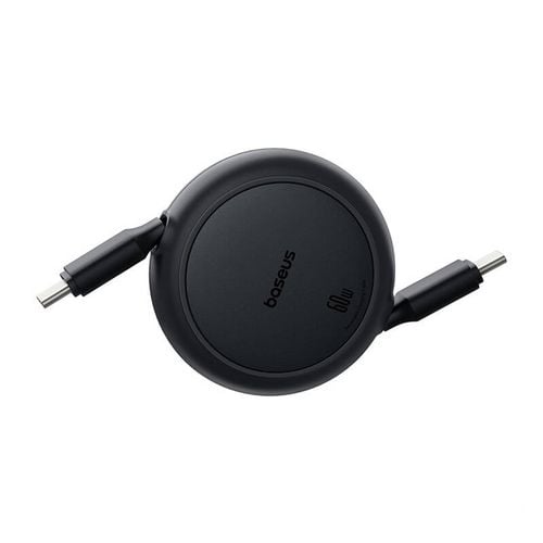kabel usb baseus free2pull mini usb-c do usb-c, 60w, 1, (czarny) na Arena.pl