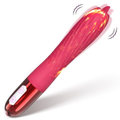 Wibrator-Silicone Vibrator Usb, 10 Vibration Modes, Heating na Arena.pl