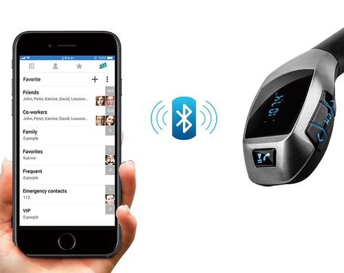 Transmiter Bluetooth FM LCD AD2P MP3 microSD USB X na Arena.pl