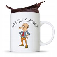 Kubek Prezent Dla Kierownika Najlepszy Kierownik Z Nadrukiem Ze Zdjęciem