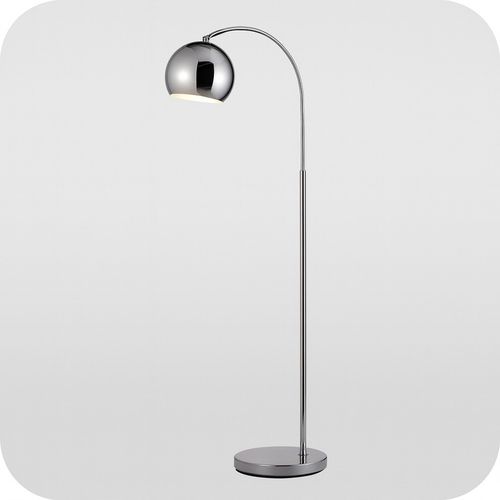 LAMPA STOJĄCA PODŁOGOWA ŁUKOWA CHROM BALL KULE na Arena.pl