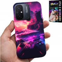 ETUI DO XIAOMI REDMI 12C - CASE DLA GRACZA, WZORY Z GIER, PREZENT