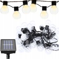 Lampa solarna wbijana LEDLUX czarny 8 cm 1 szt.