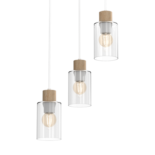 Lampa wisząca Madera 3xE27 na Arena.pl